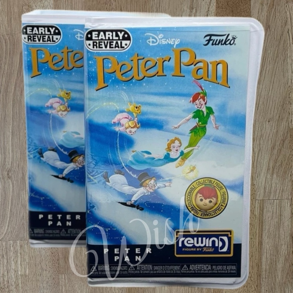 Peter Pan SDCC Funko Rewind Bundle Chase & Regular (rare duo)